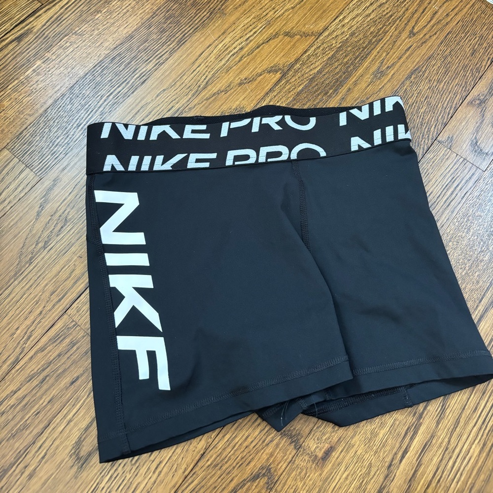 Nike Pro Dri-FIT Black Athletic Shorts